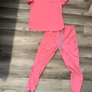 Pink Scrub Set